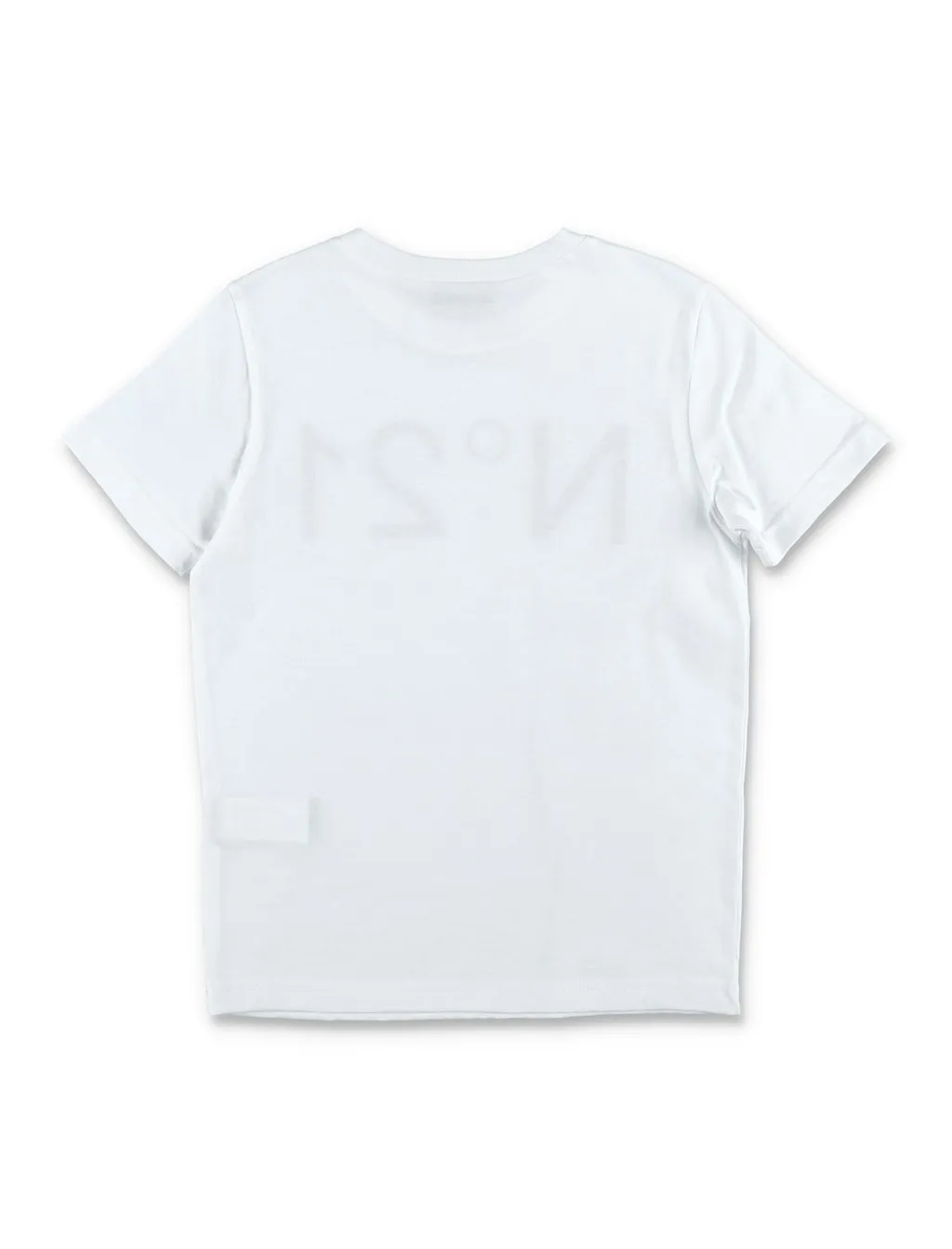 N°21 Kids Logo Printed Crewneck T-Shirt
