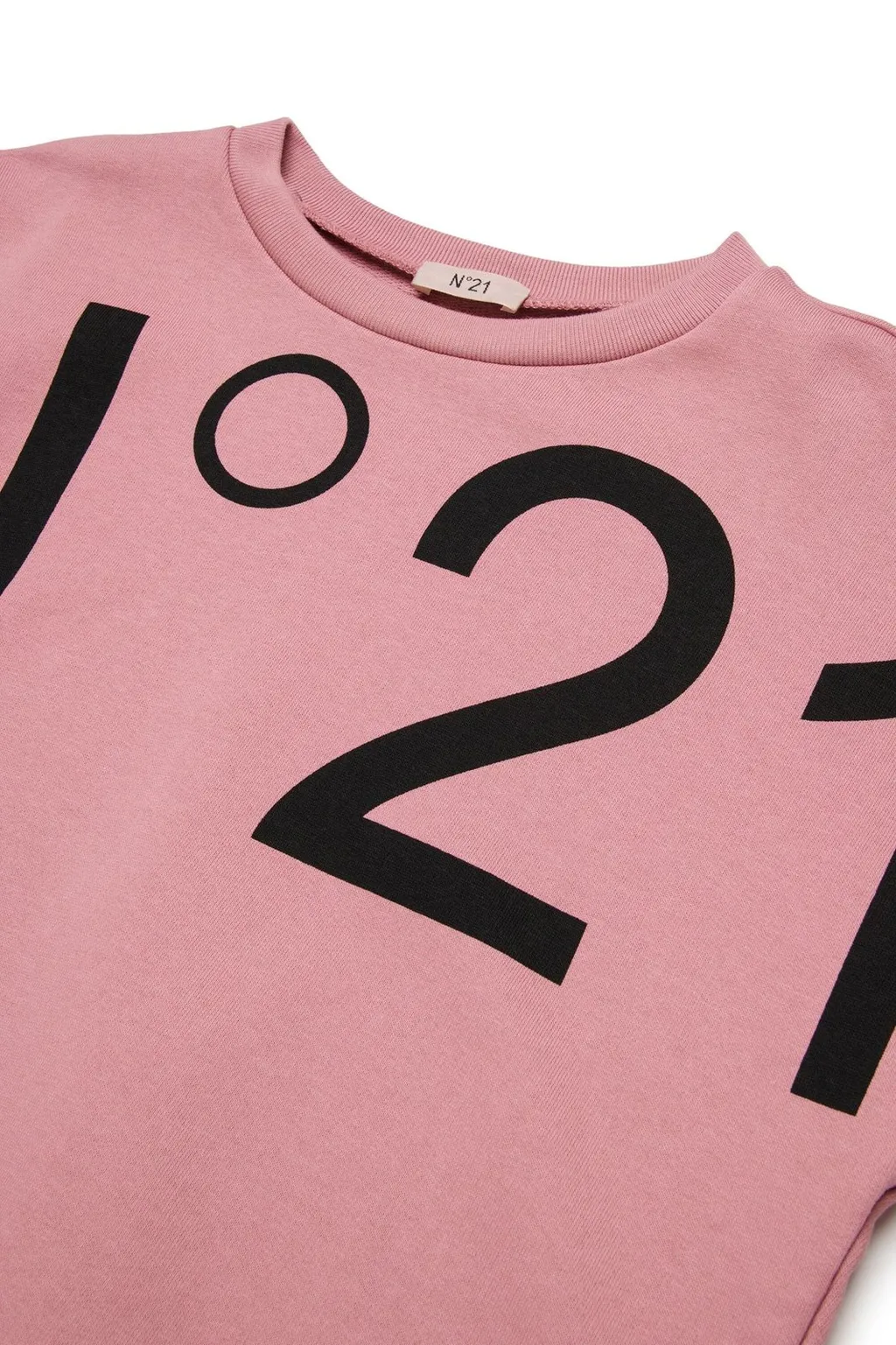 N°21 Kids Logo Printed Crewneck Sweatshirt