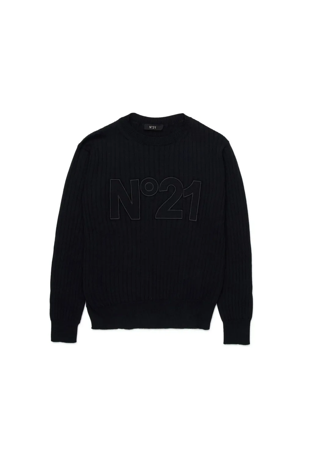 N°21 Kids Logo Patch Knitted Jumper