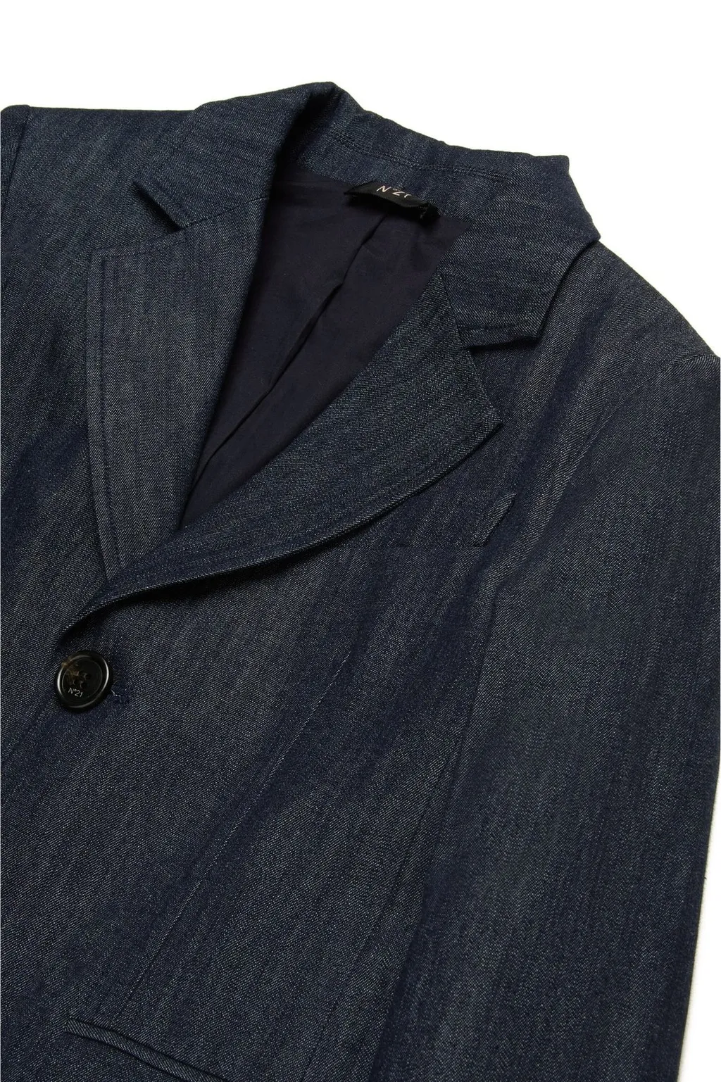 Nº21 Kids Single Breasted Denim Blazer