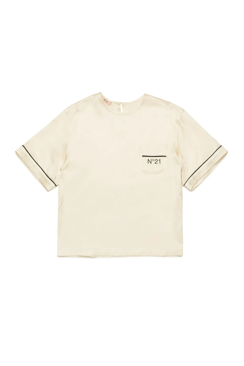 N°21 Kids Logo Embroidered Crewneck Top