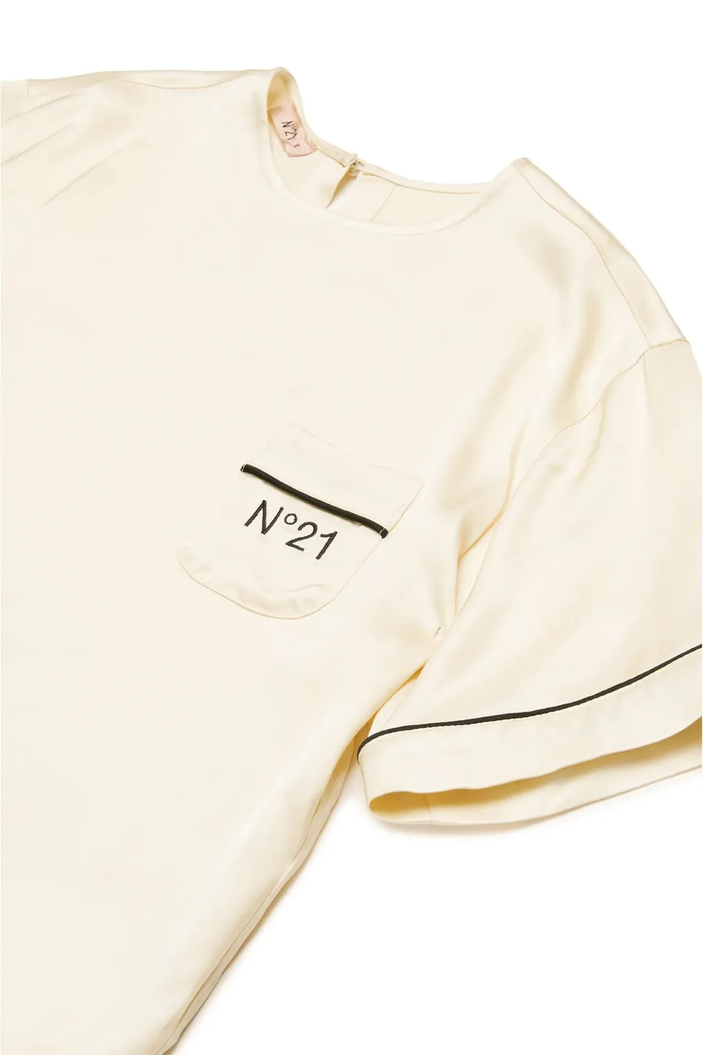 N°21 Kids Logo Embroidered Crewneck Top
