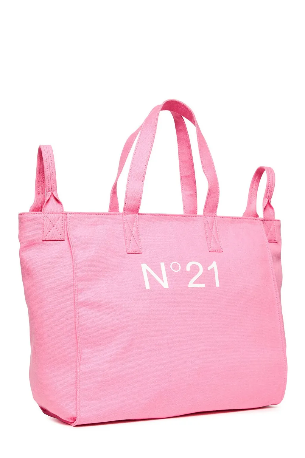 Nº21 Kids Logo-Printed Tote Bag