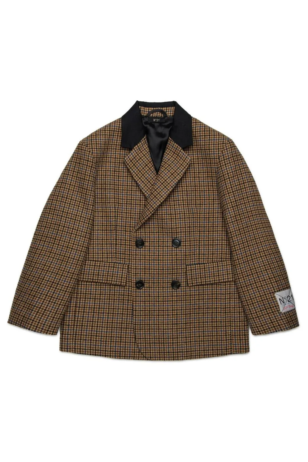 N°21 Kids Double-Breasted Oversize Blazer