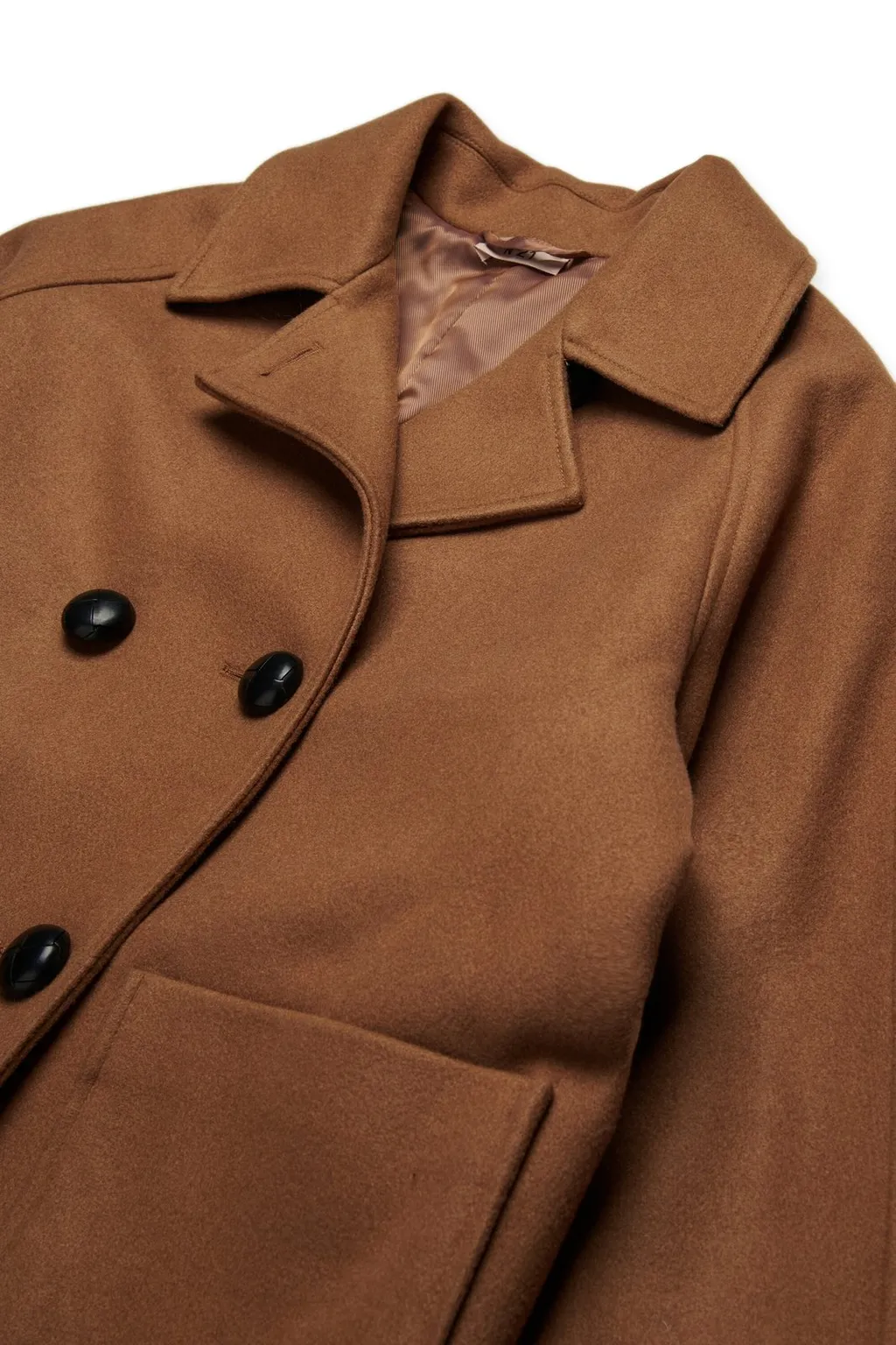 N°21 Kids Logo Patch Double-Breasted Coat