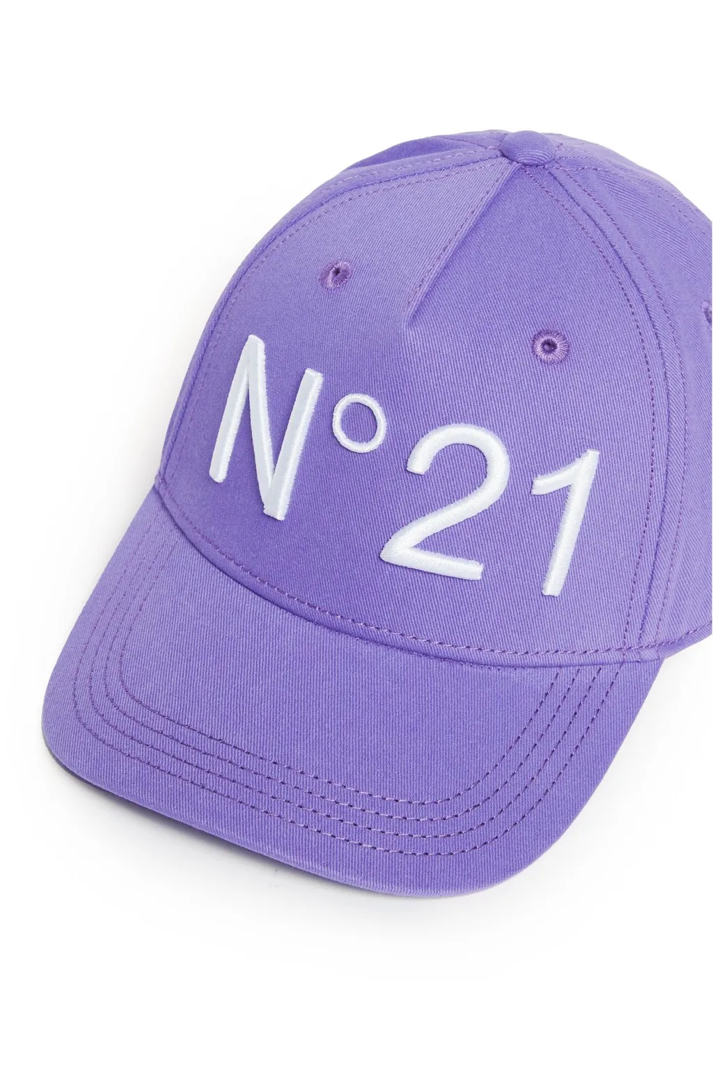 N°21 Kids Logo Embroidered Baseball Cap