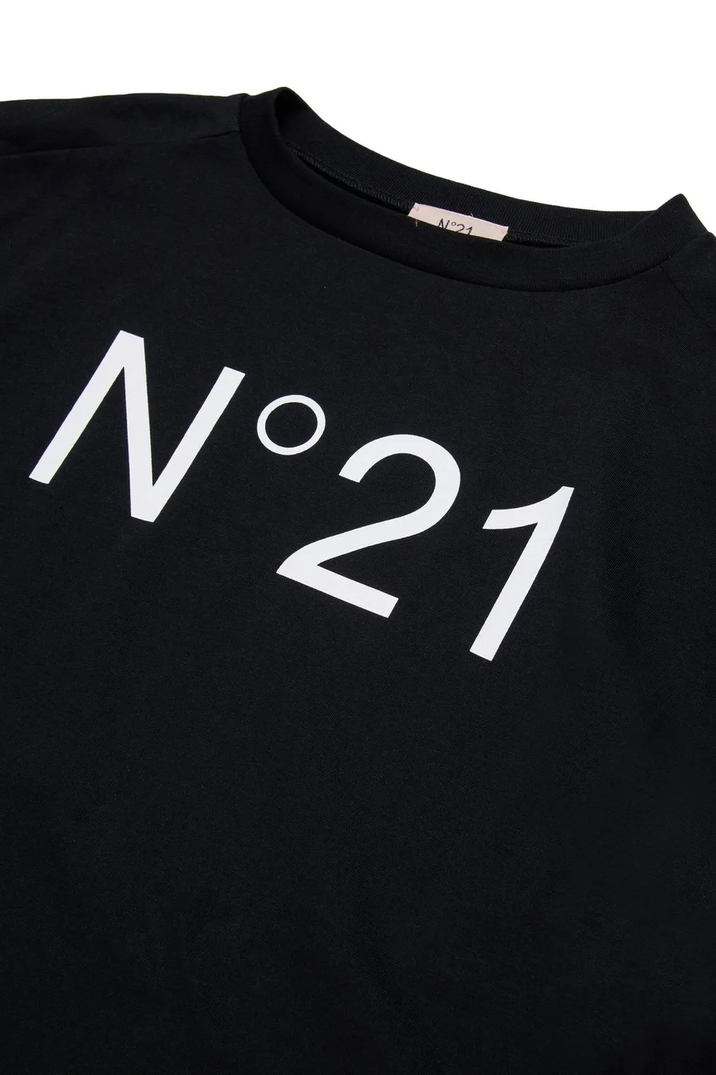 N°21 Kids Gathered Crewneck T-Shirt