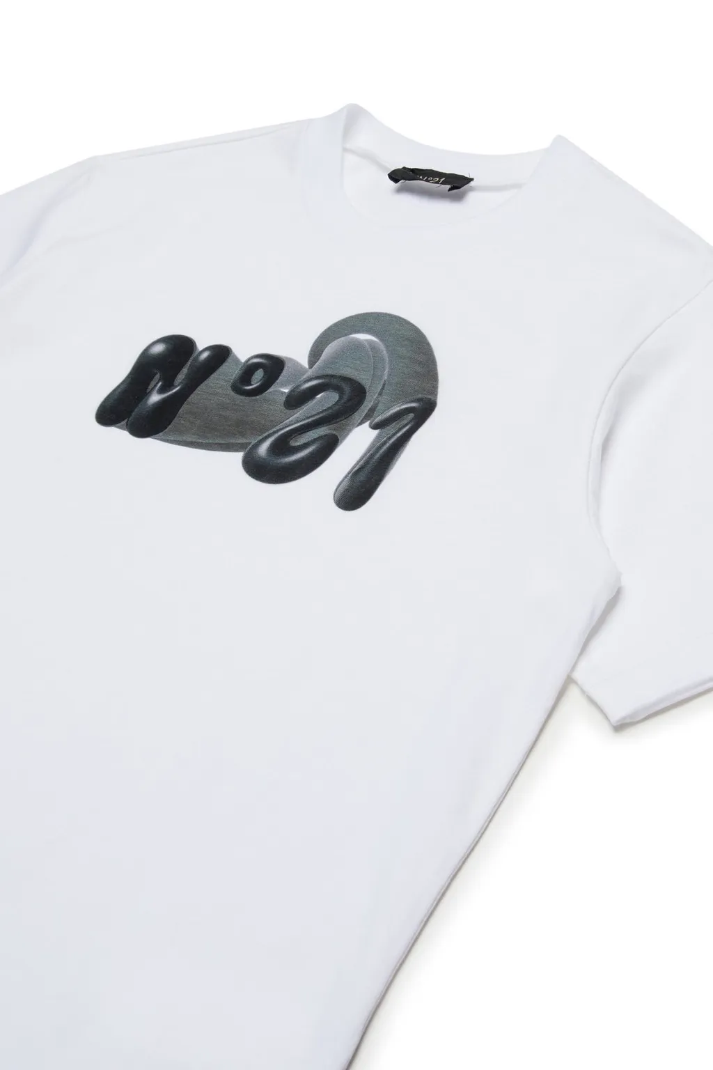 N°21 Kids Logo Printed Oversized T-Shirt