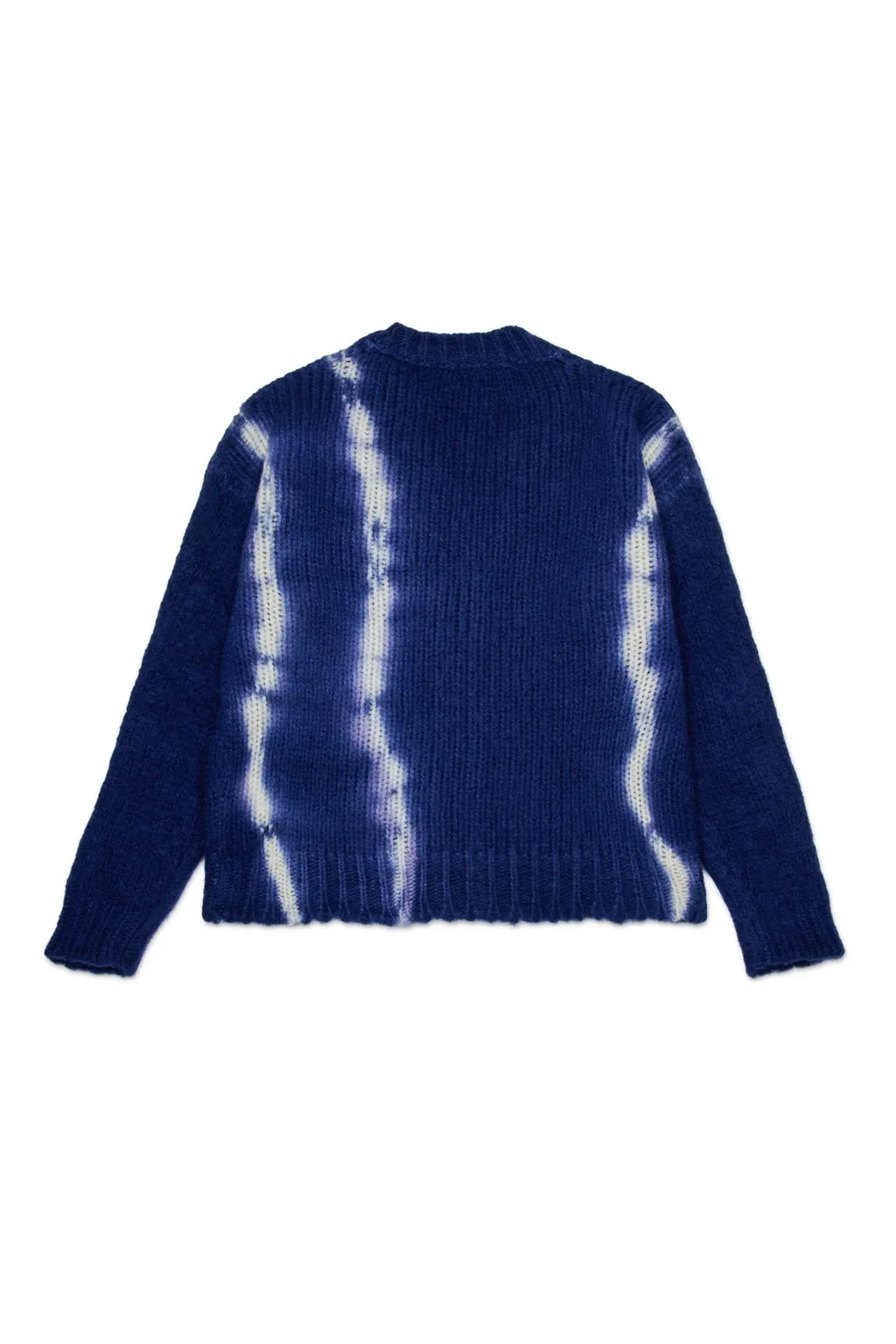 N°21 Kids Tie-Dye Effect V-Neck Cardigan