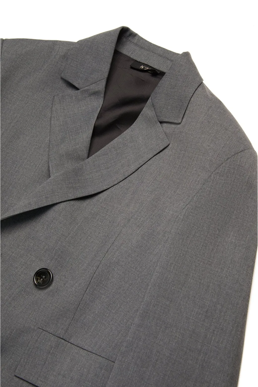 N°21 Kids Double-Breasted Oversized Blazer