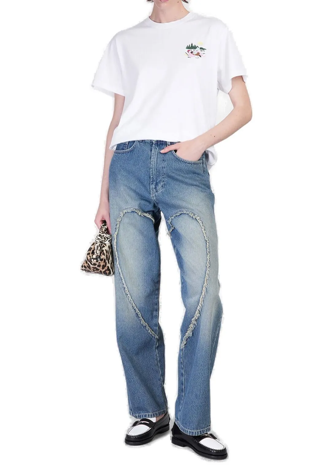 Carne Bollente Love Pants 00's Distressed Jeans