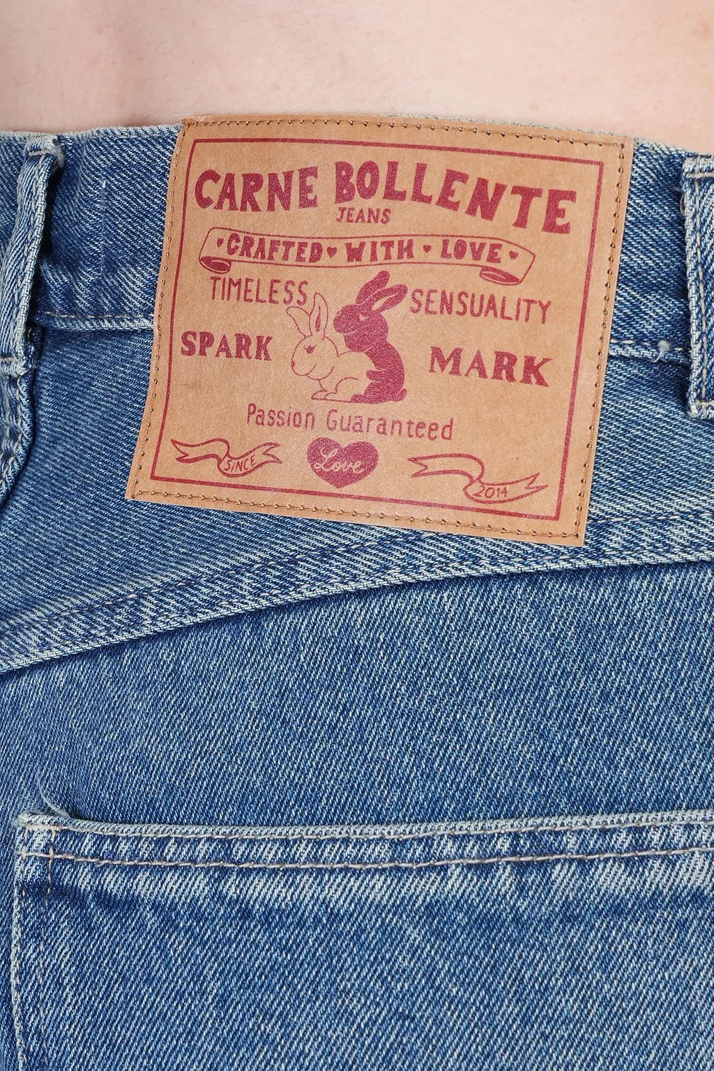 Carne Bollente Love Pants 00's Distressed Jeans