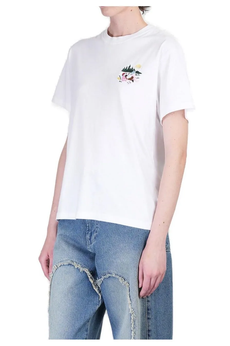Carne Bollente Lustful Lakeside Crewneck T-Shirt