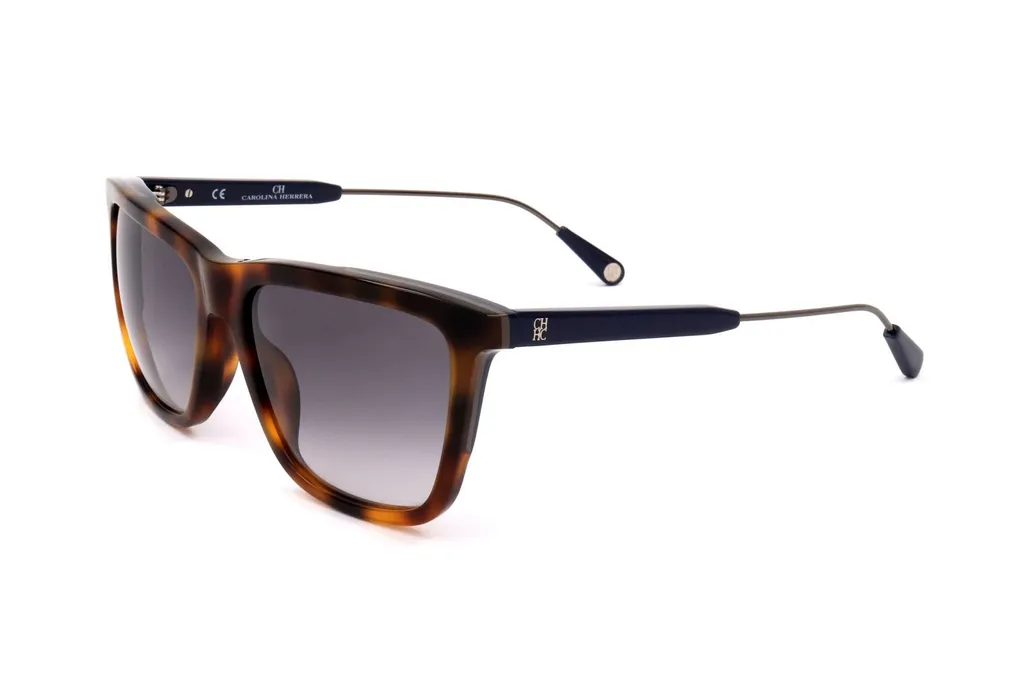 Carolina Herrera Square Frame Full Rim Sunglasses