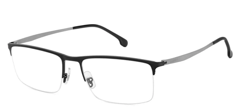 Carrera Rectangular Frame Semi Rimless Glasses