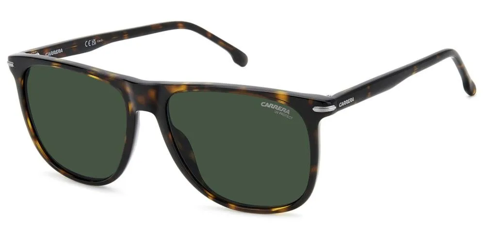 Carrera Rectangular Frame Full Rim Sunglasses