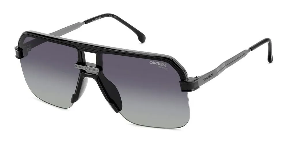 Carrera Square Frame Semi-Rimless Sunglasses