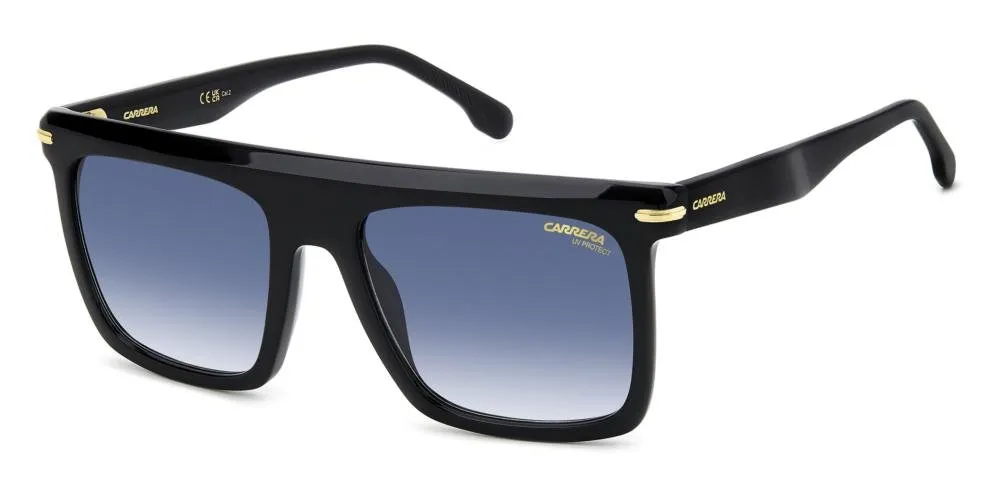 Carrera Rectangular Frame Full Rim Sunglasses