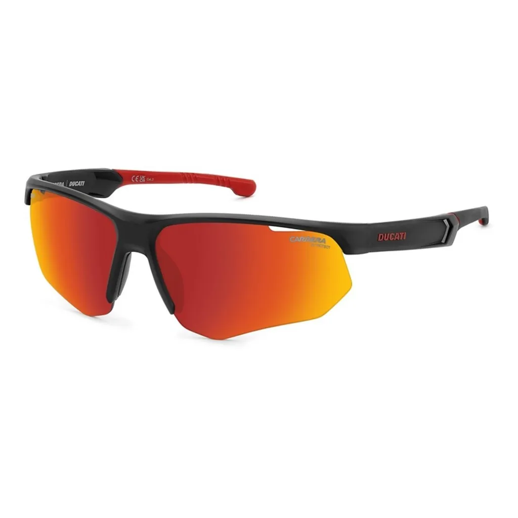 Carrera Wraparound Semi Rimless Sunglasses