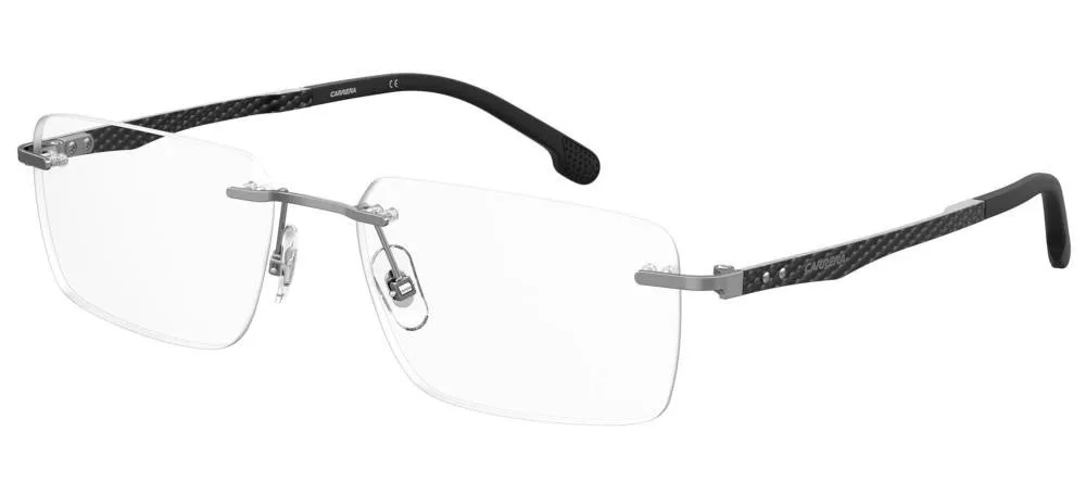 Carrera Rectangular Shape Rimless Glasses