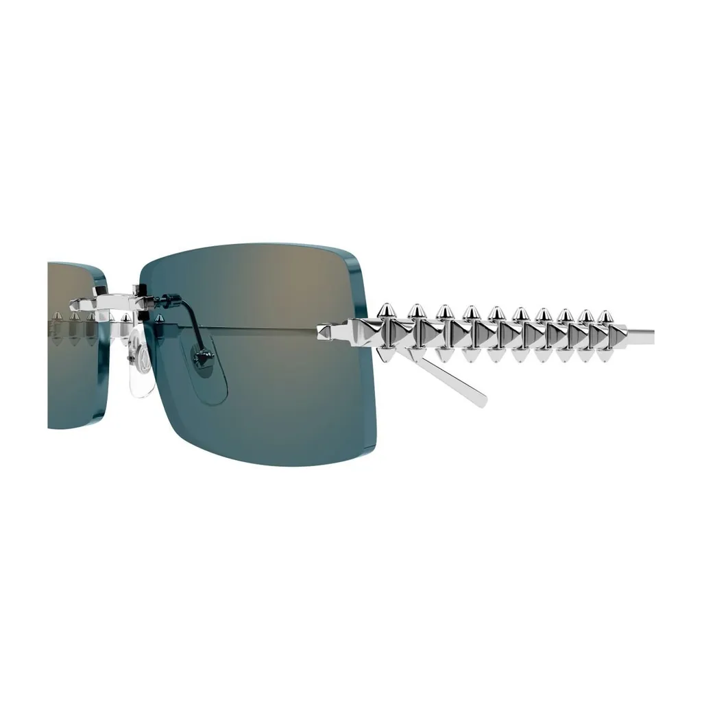 Cartier Rectangle Frameless Sunglasses