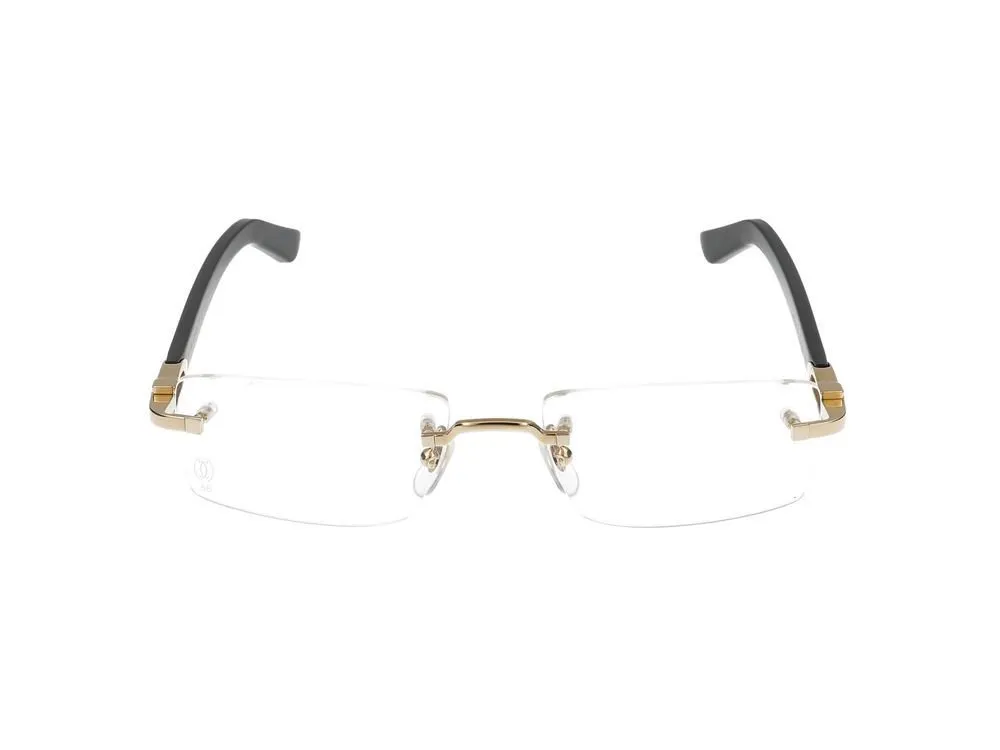 Cartier Rectangle Frameless Glasses