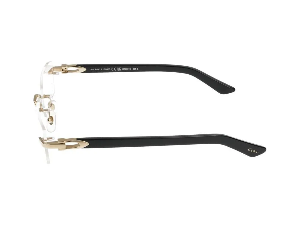 Cartier Rectangle Frameless Glasses