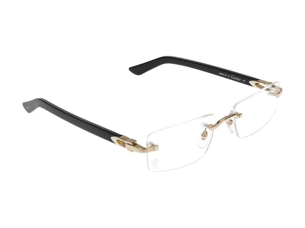 Cartier Rectangle Frameless Glasses