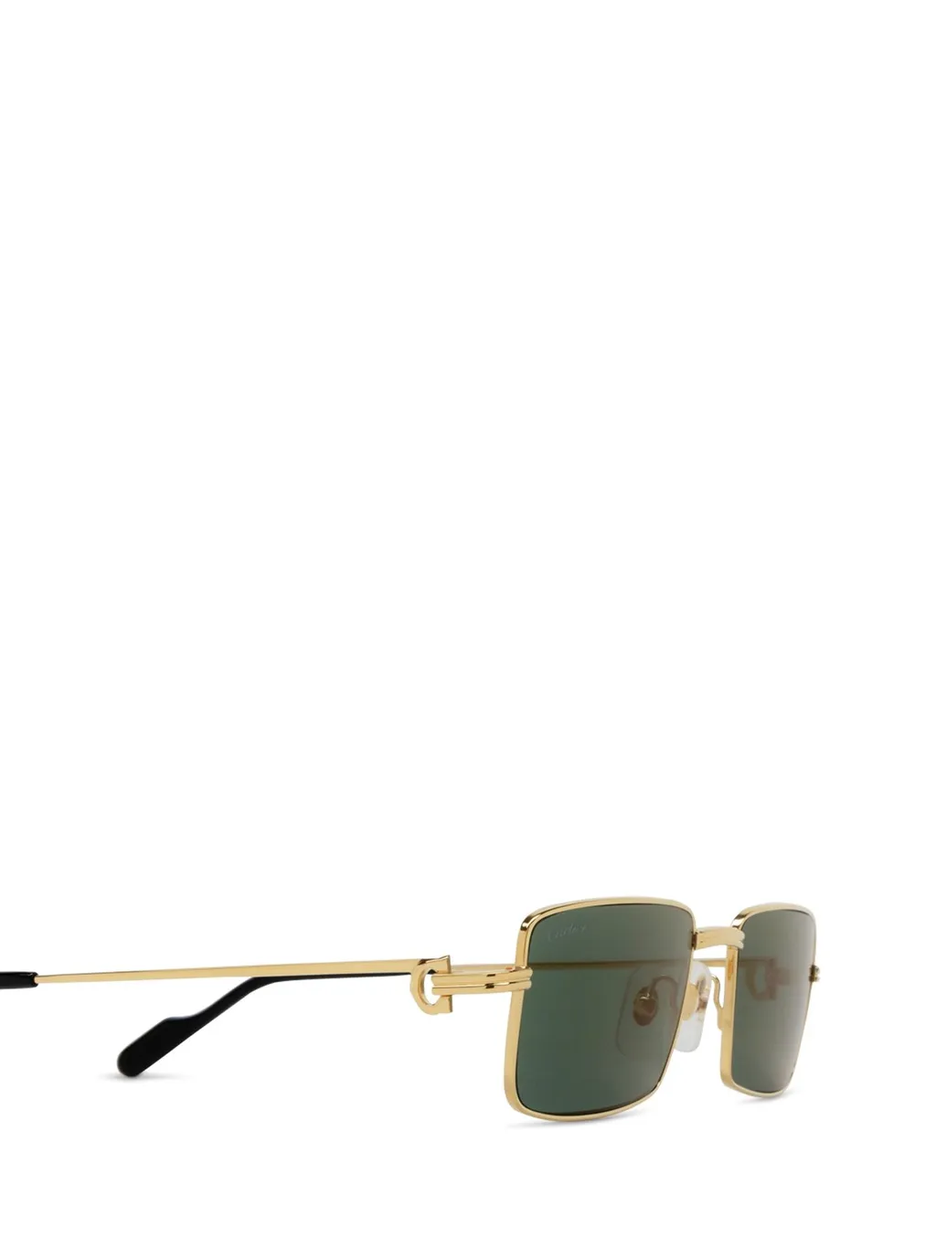 Cartier Rectangular Frame Sunglasses