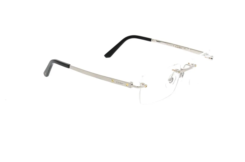 Cartier Rectangle Frameless Glasses