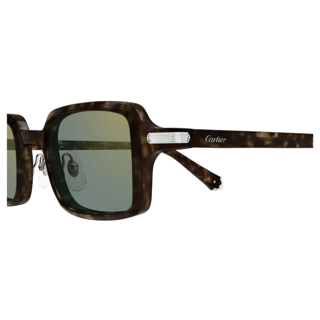 Cartier Rectangle Frame Sunglasses