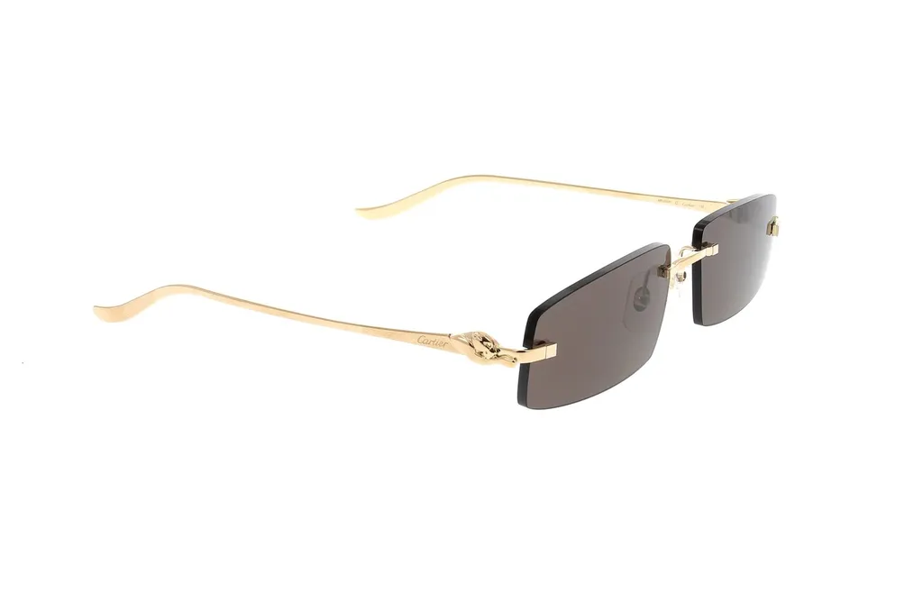 Cartier Eyewear Rectangle-Frame Sunglasses