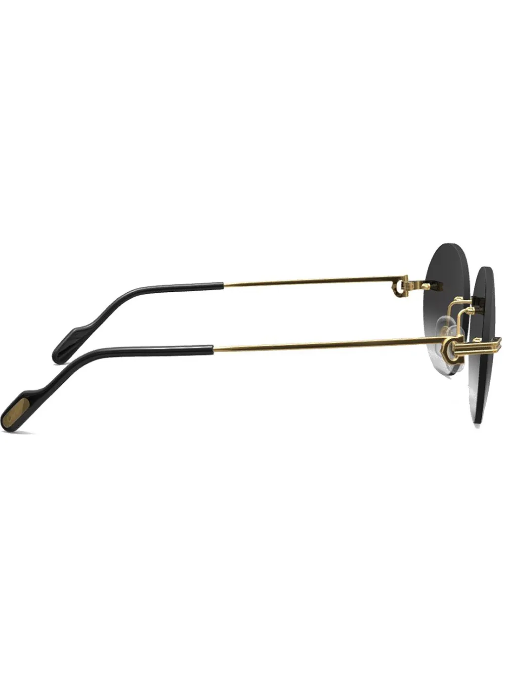 Cartier Eyewear Oval-Frame Sunglasses
