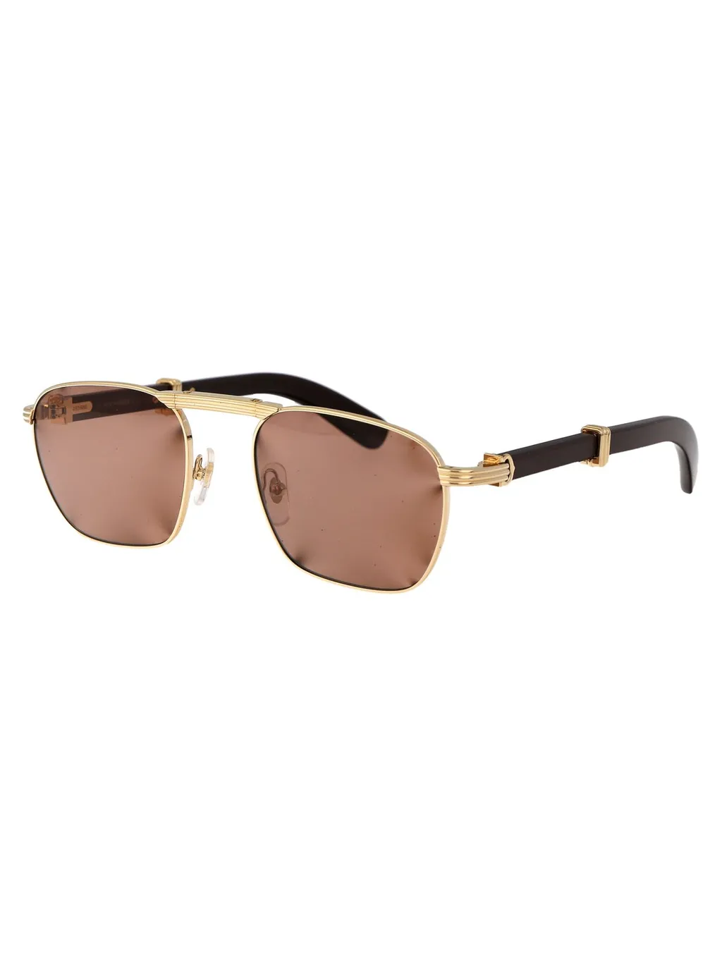 Cartier Eyewear Pilot Frame Sunglasses
