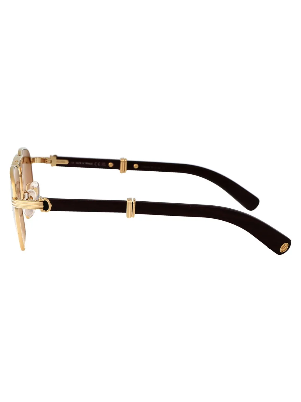 Cartier Eyewear Pilot Frame Sunglasses