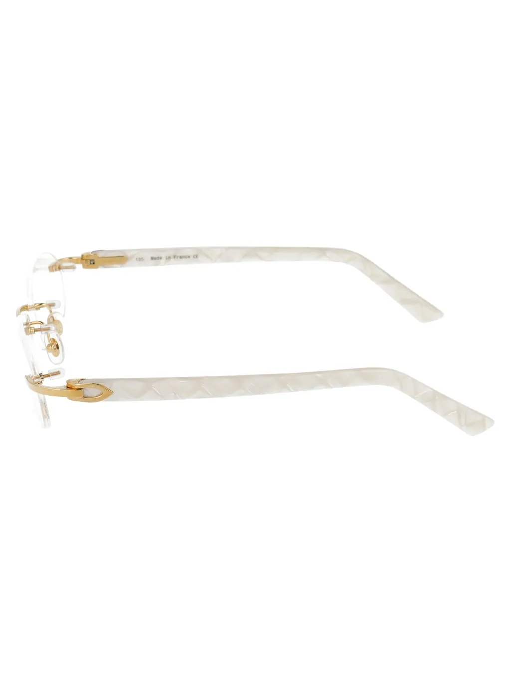Cartier Rimless Oval Glasses