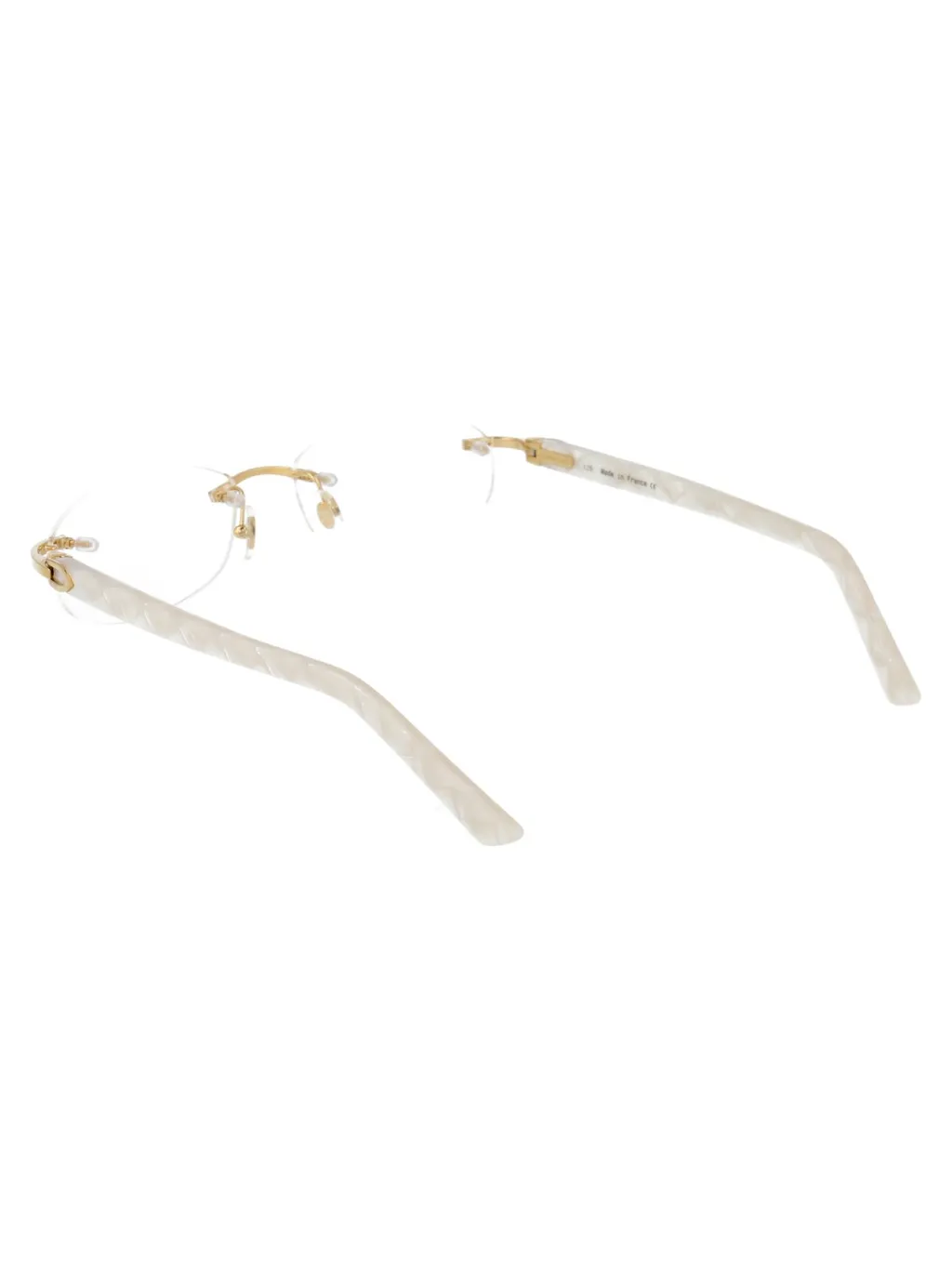 Cartier Rimless Oval Glasses