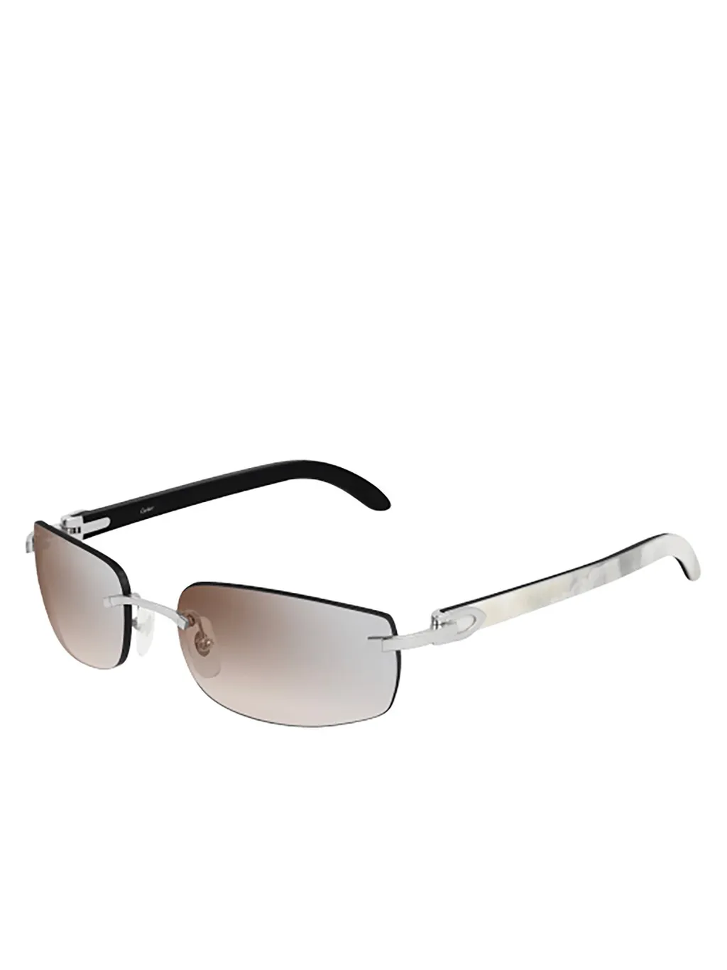 Cartier Rectangular Frame Sunglasses
