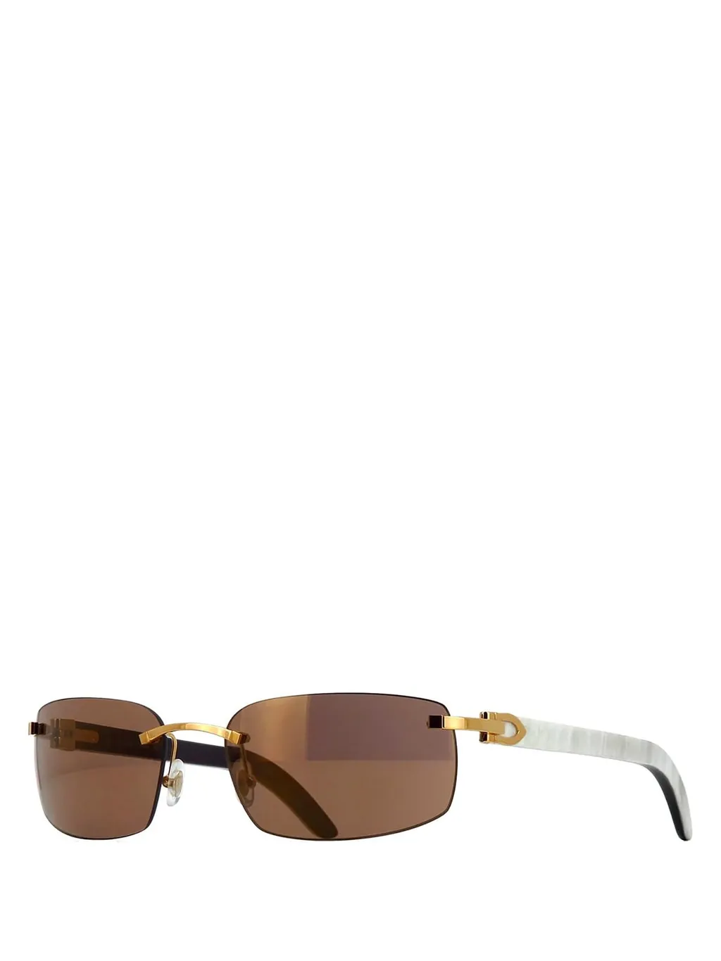 Cartier Rectangular Frame Glasses