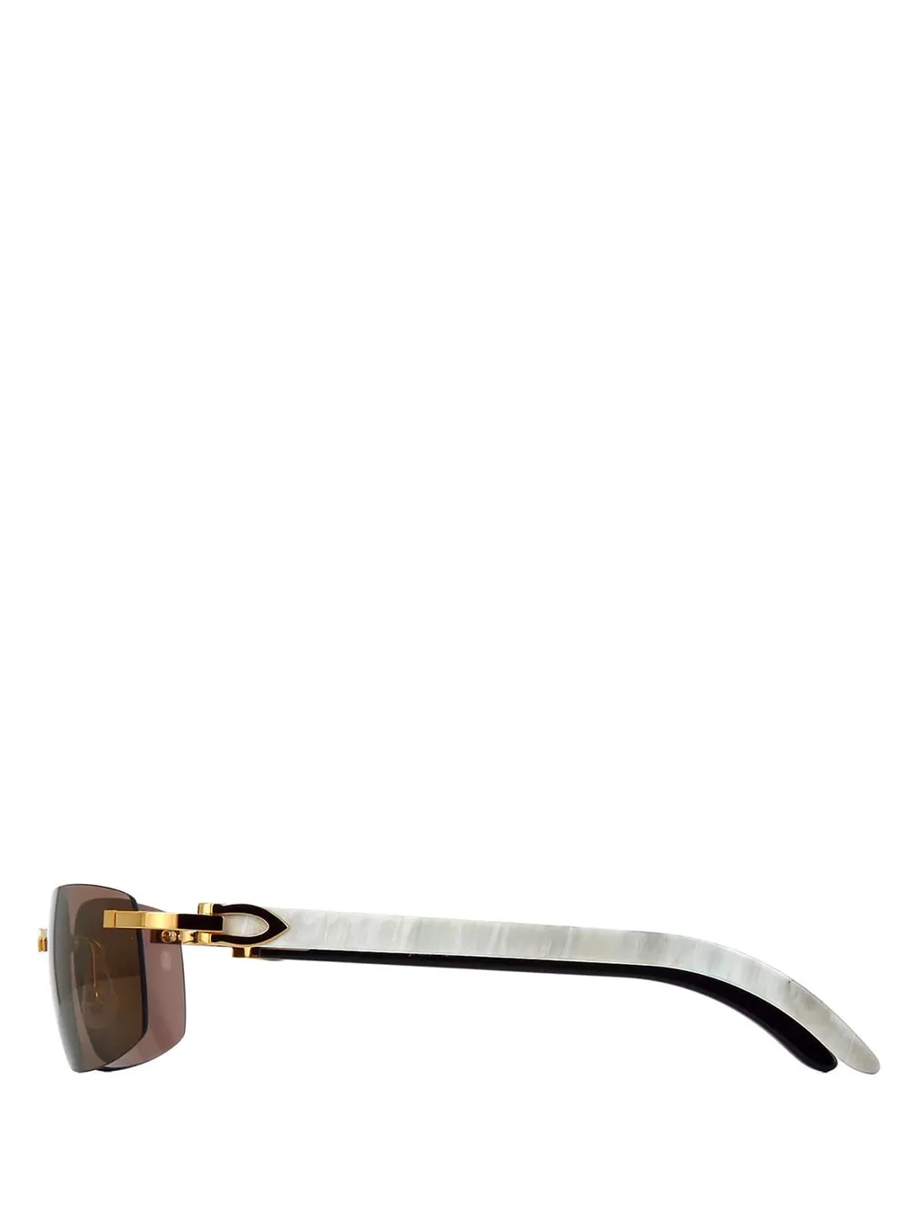 Cartier Rectangular Frame Glasses