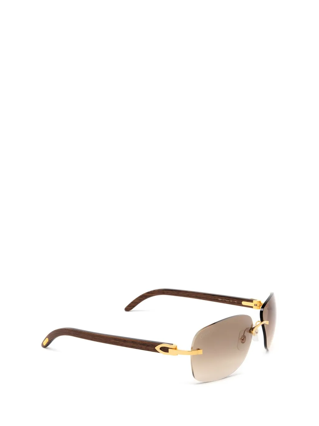 Cartier Rectangle Frame Sunglasses