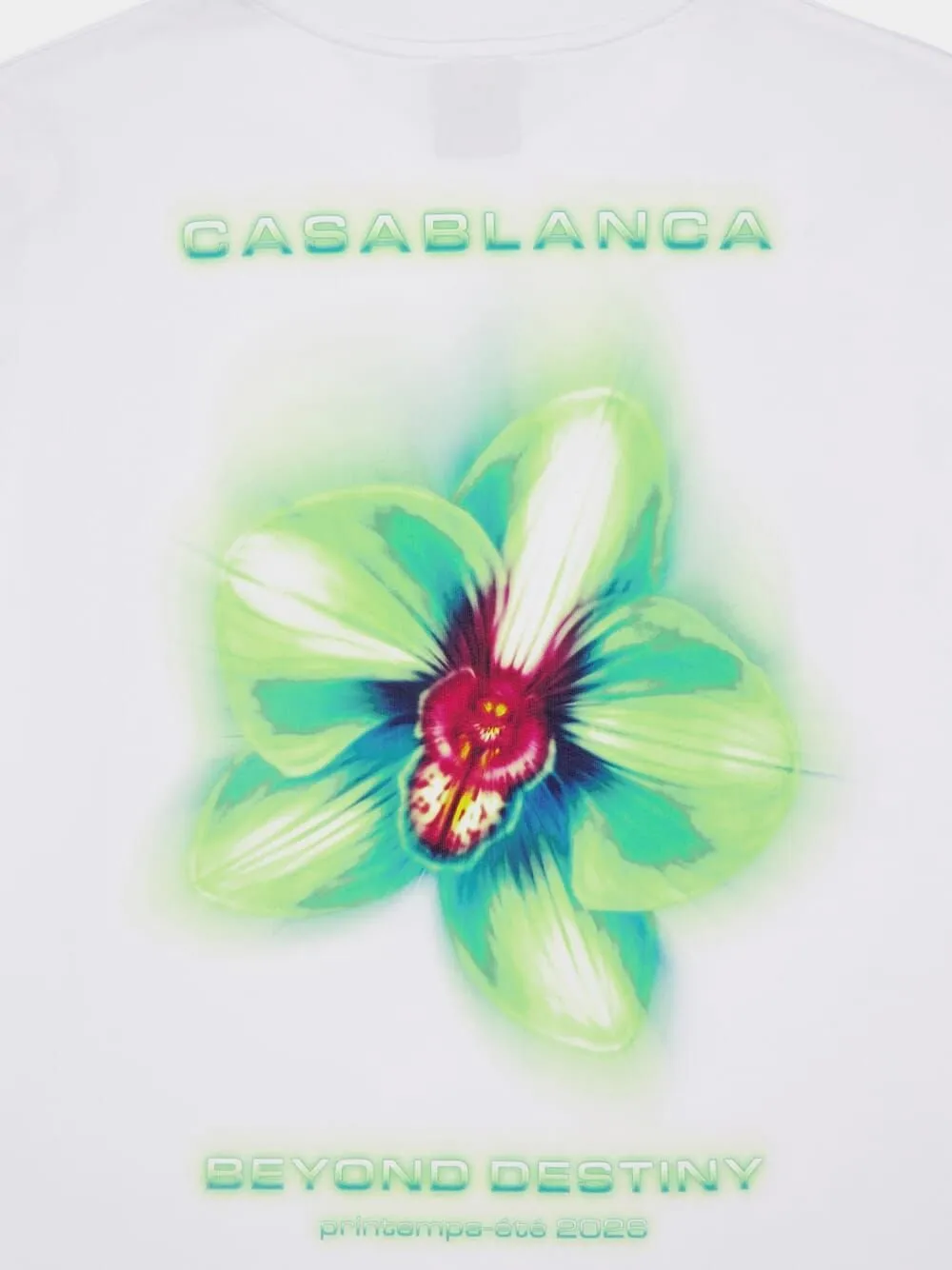 Casablanca Glitch Orchid Long-Sleeve T-Shirt