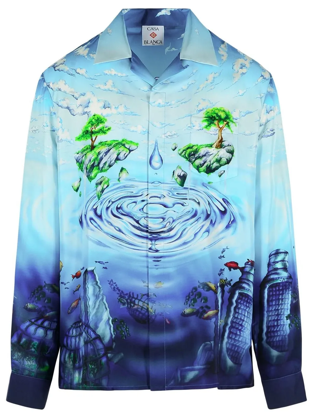 Casablanca Lost Atlantis Long Sleeve Shirt
