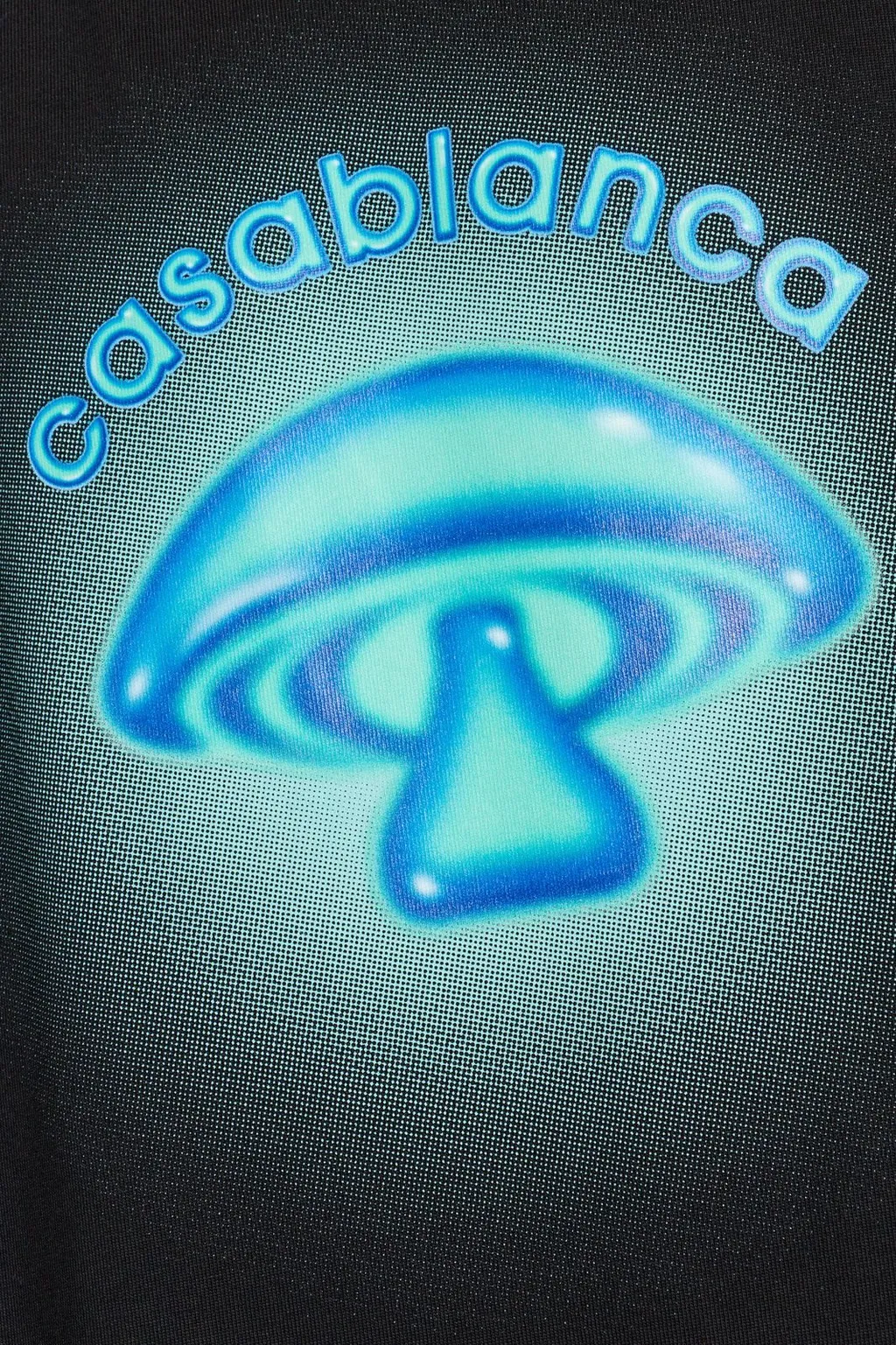 Casablanca Airbrush Mushroom Crewneck T-Shirt