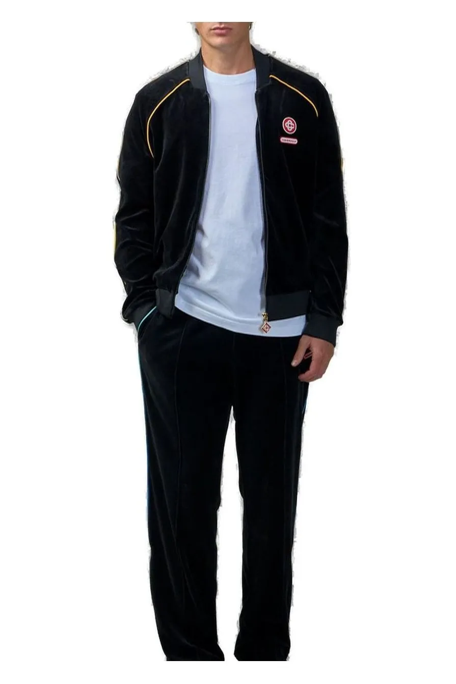 Casablanca Gradient Piping Velour Track Pants