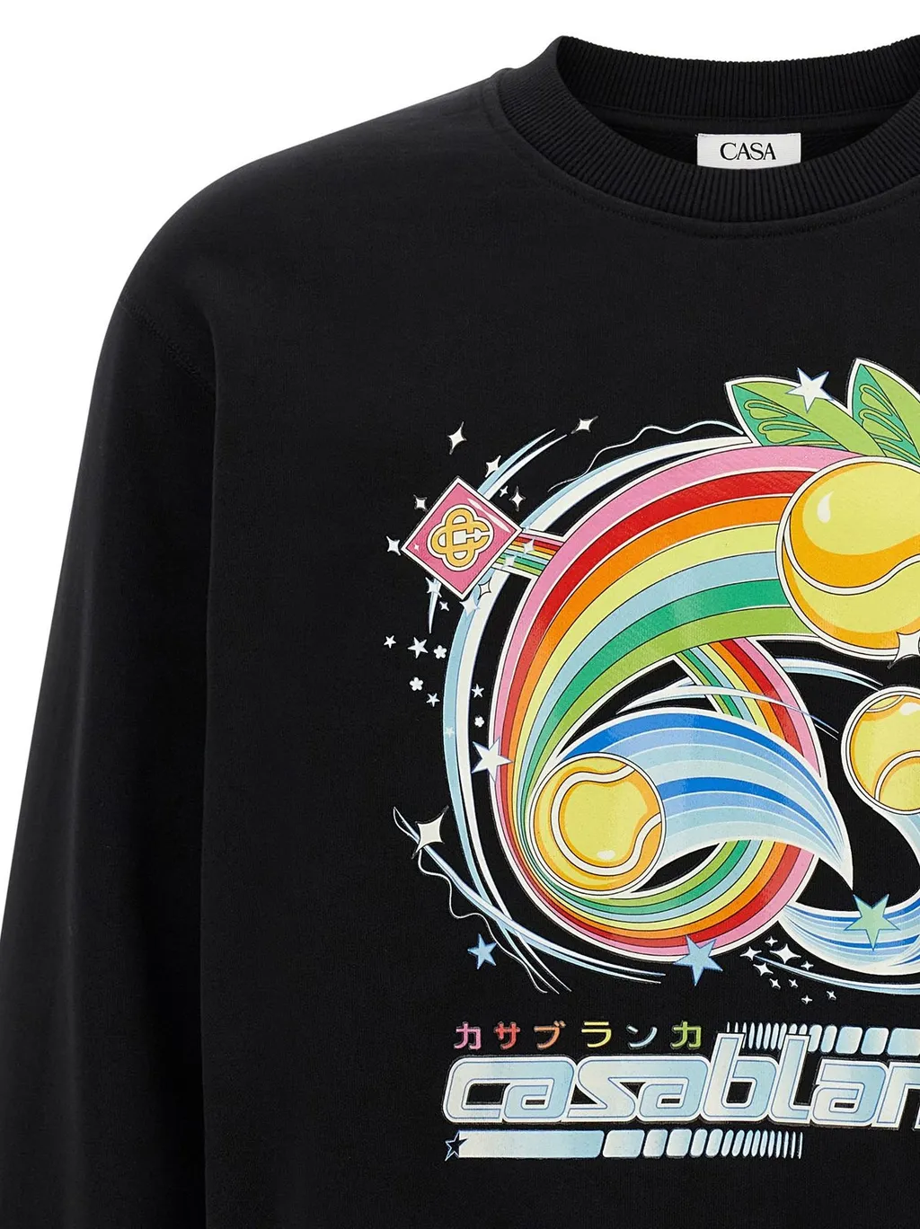 Casablanca Manga Tennis Ball Sweatshirt