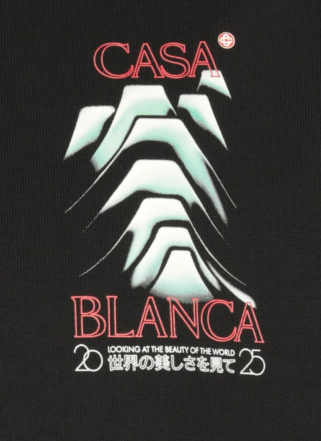 Casablanca Frosty Mountain Crewneck T-Shirt