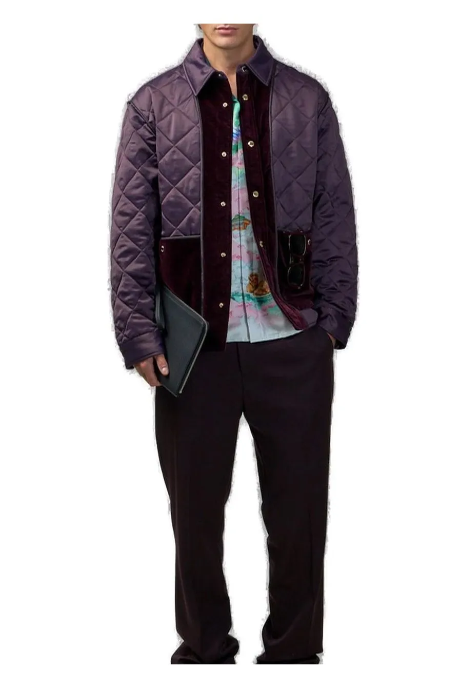 Casablanca Satin Quilted Jacket