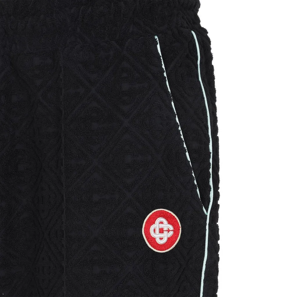 Casablanca Logo Embroidered Flared Pants