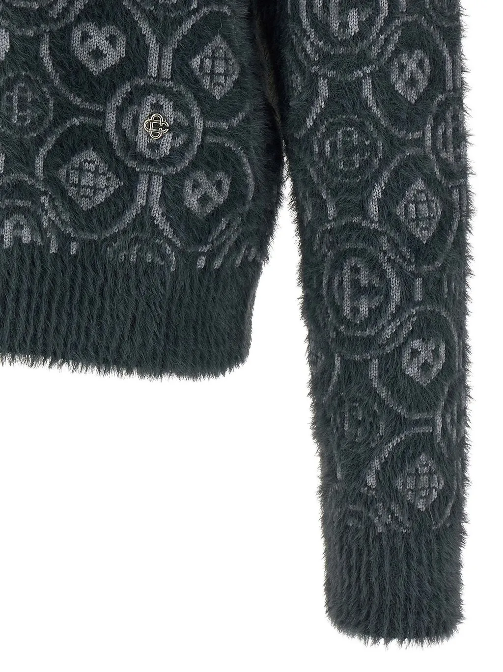 Casablanca Logo-Pattern Knitted Jumper